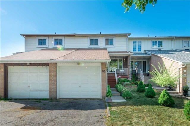 80 Horseley Hill Dr, House attached with 3 bedrooms, 2 bathrooms and 2 parking in Toronto ON | Image 1