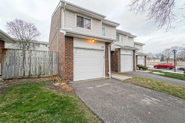 22 Sandringham Crt, Townhouse with 4 bedrooms, 3 bathrooms and 2 parking in Brampton ON | Image 34