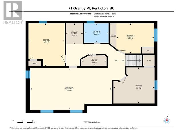 71 Granby Place, House detached with 4 bedrooms, 1 bathrooms and 4 parking in Penticton BC | Image 25
