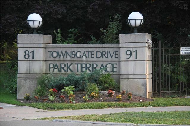 509 - 91 Townsgate Dr, Condo with 2 bedrooms, 2 bathrooms and 2 parking in Vaughan ON | Image 9