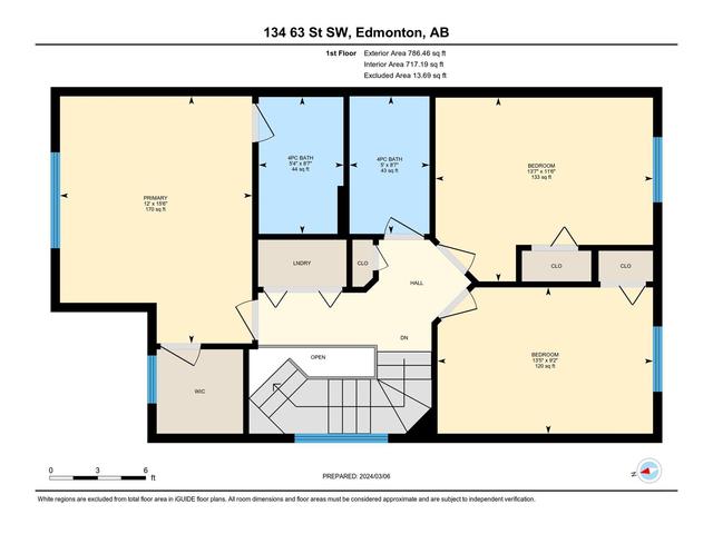 134 63 St Sw, House detached with 3 bedrooms, 2 bathrooms and null parking in Edmonton AB | Image 32