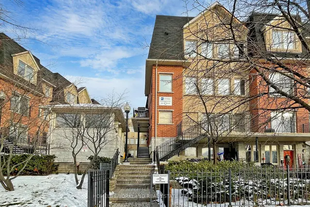 207 - 65 Cranborne Ave, Townhouse with 3 bedrooms, 2 bathrooms and 2 parking in Toronto ON | Image 1