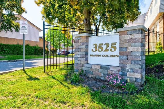 80 - 3525 Brandongate Dr, Townhouse with 4 bedrooms, 3 bathrooms and 2 parking in Mississauga ON | Image 35