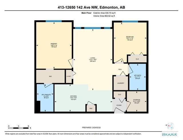 413 - 12650 142 Av Nw, Condo with 2 bedrooms, 2 bathrooms and null parking in Edmonton AB | Image 27