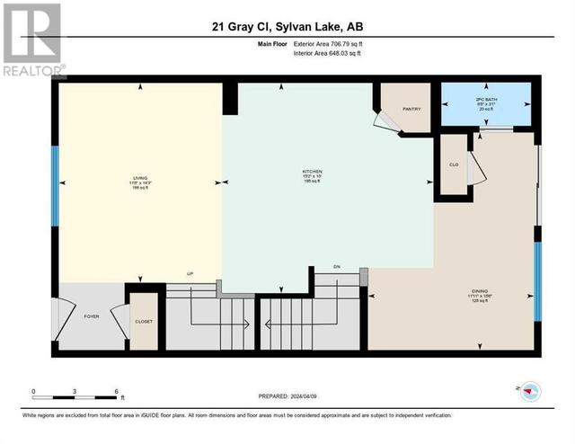 21 Gray Close, House attached with 3 bedrooms, 2 bathrooms and 2 parking in Sylvan Lake AB | Image 32