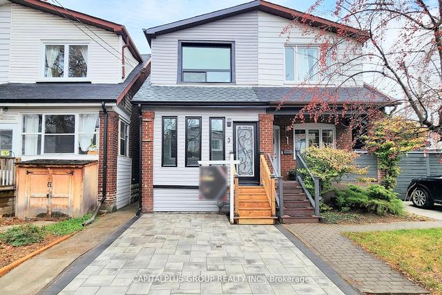 3 Marigold Ave, House semidetached with 3 bedrooms, 4 bathrooms and 2 parking in Toronto ON | Image 1