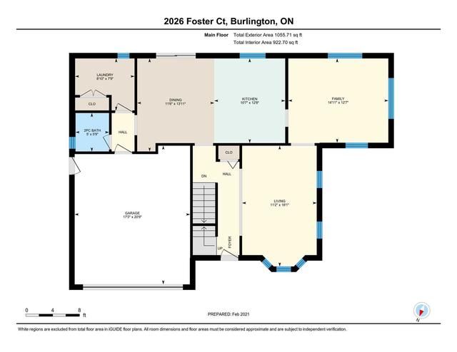 2026 Foster Crt, House detached with 2 bedrooms, 3 bathrooms and 6 parking in Burlington ON | Image 24
