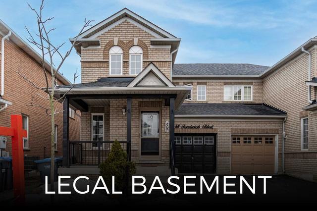 58 Fordwich Blvd, House semidetached with 3 bedrooms, 5 bathrooms and 3 parking in Brampton ON | Image 1