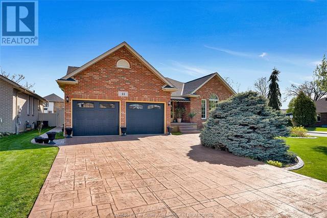 41 Whelan Drive, House detached with 3 bedrooms, 2 bathrooms and null parking in Amherstburg ON | Image 39