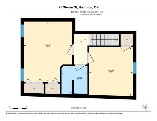 95 Steven St, House semidetached with 2 bedrooms, 2 bathrooms and 2 parking in Hamilton ON | Image 26