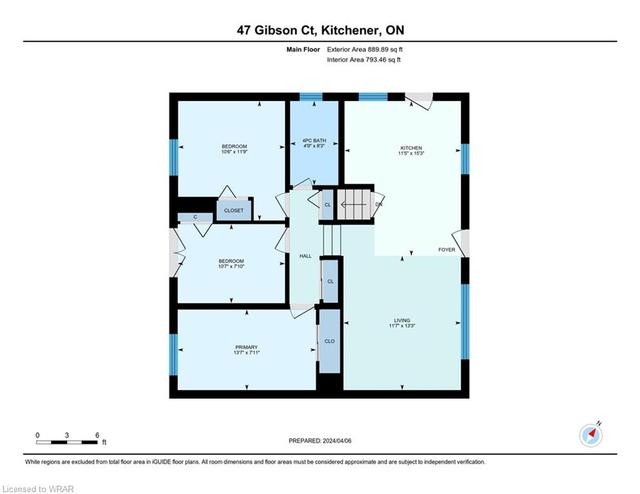 47 Gibson Court, House detached with 4 bedrooms, 2 bathrooms and 3 parking in Kitchener ON | Image 18