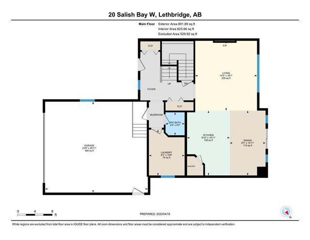 20 Salish Bay W, House detached with 4 bedrooms, 3 bathrooms and 4 parking in Lethbridge AB | Image 41