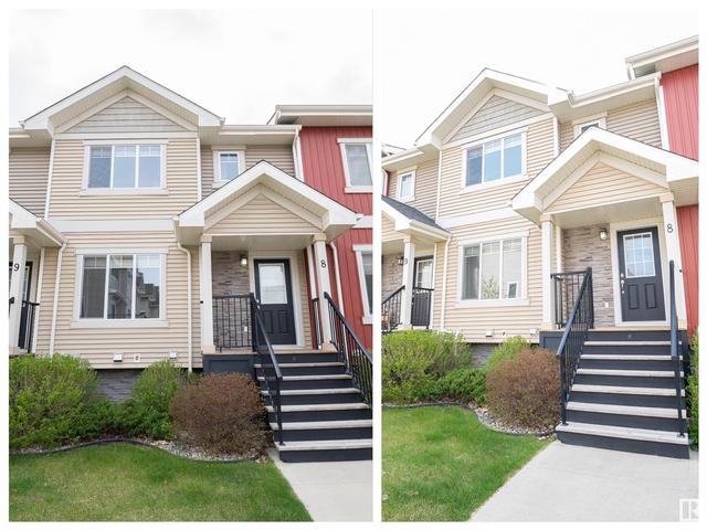 8 - 7289 South Terwillegar Dr Nw, House attached with 3 bedrooms, 2 bathrooms and null parking in Edmonton AB | Card Image