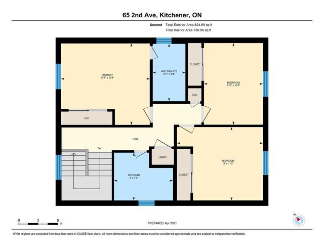 65 Second Ave, House detached with 3 bedrooms, 5 bathrooms and 5 parking in Kitchener ON | Image 18