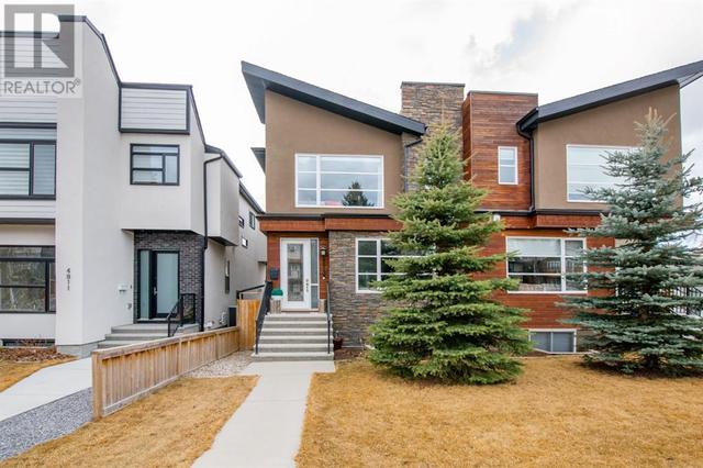 4813 22 Avenue Nw, House semidetached with 4 bedrooms, 3 bathrooms and 2 parking in Calgary AB | Card Image