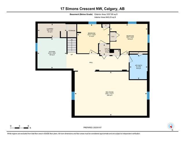 17 Simons Crescent Nw, House detached with 4 bedrooms, 3 bathrooms and 1 parking in Calgary AB | Image 40