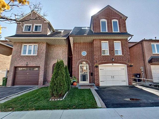 91 Carnival Crt, House attached with 3 bedrooms, 3 bathrooms and 3 parking in Toronto ON | Image 1
