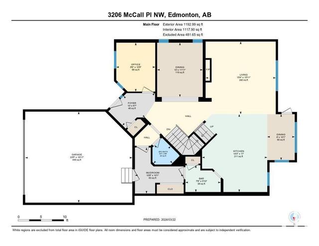 3206 Mccall Pl Nw, House detached with 4 bedrooms, 3 bathrooms and null parking in Edmonton AB | Image 47