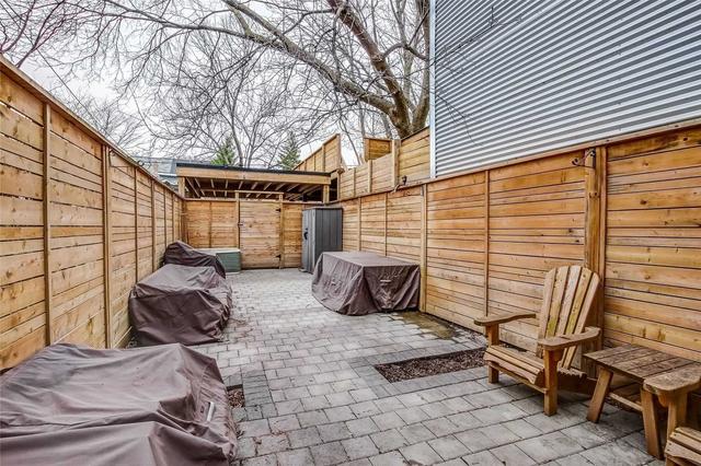 12 Saunders Ave, House attached with 3 bedrooms, 4 bathrooms and 2 parking in Toronto ON | Image 16