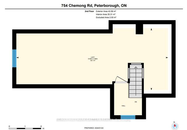 754 Chemong Rd, House attached with 3 bedrooms, 1 bathrooms and 4 parking in Peterborough ON | Image 25