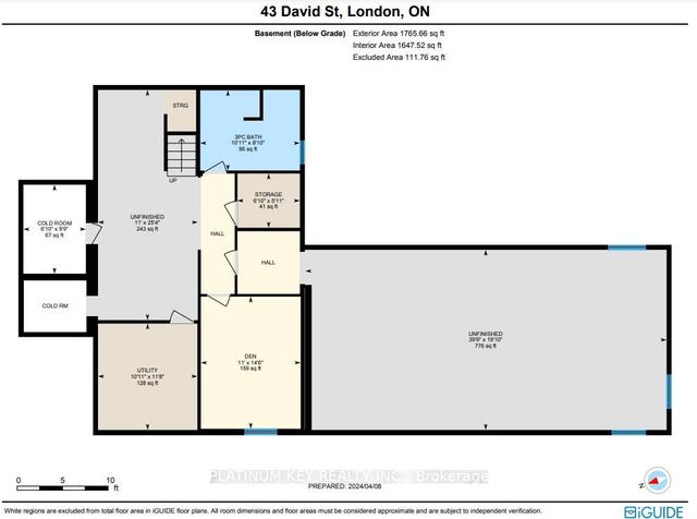 43 David St, House detached with 3 bedrooms, 3 bathrooms and 6 parking in London ON | Image 33