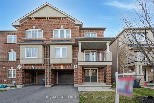 4 Givemay St, House semidetached with 3 bedrooms, 3 bathrooms and 2 parking in Brampton ON | Image 1