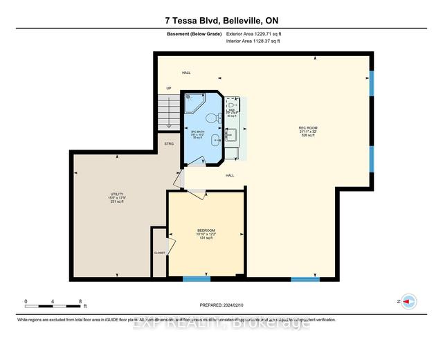 7 Tessa Blvd, House detached with 2 bedrooms, 3 bathrooms and 5 parking in Belleville ON | Image 27