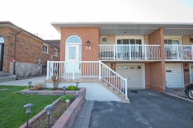 36 Prouse Dr, House semidetached with 3 bedrooms, 1 bathrooms and 2 parking in Brampton ON | Image 9