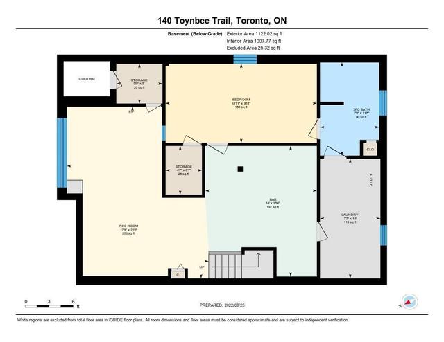 140 Toynbee Tr, House detached with 3 bedrooms, 3 bathrooms and 3 parking in Toronto ON | Image 29