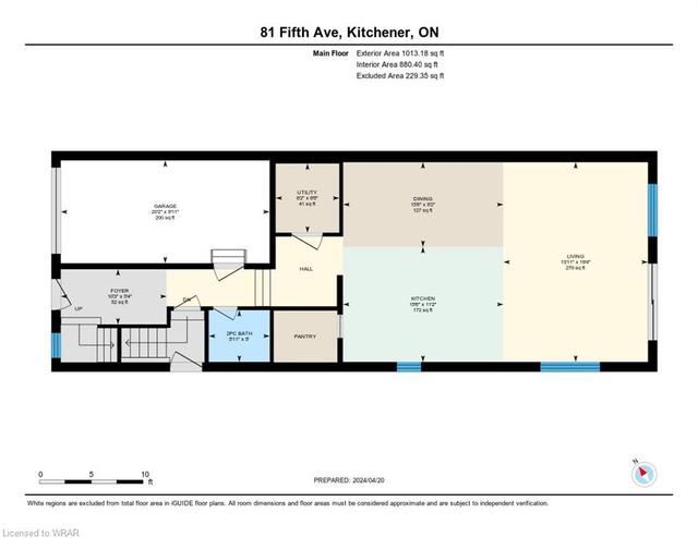 81 Fifth Avenue, House semidetached with 4 bedrooms, 3 bathrooms and 3 parking in Kitchener ON | Image 43