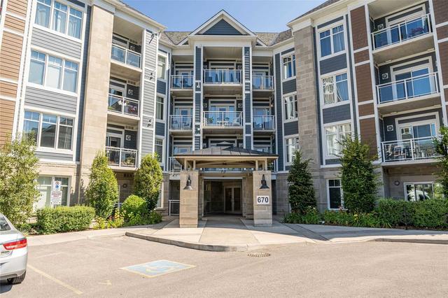 316 - 670 Gordon St, Condo with 1 bedrooms, 1 bathrooms and 1 parking in Whitby ON | Image 1