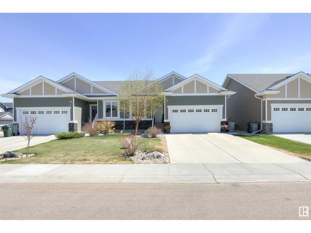 62 Brickyard Bn, House semidetached with 3 bedrooms, 3 bathrooms and 5 parking in Stony Plain AB | Card Image