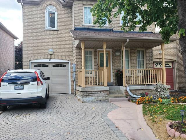 11 Giraffe Ave, House semidetached with 3 bedrooms, 4 bathrooms and 4 parking in Brampton ON | Image 1