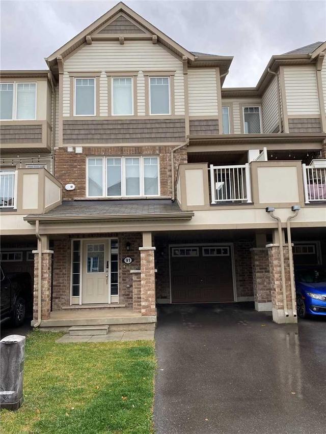 91 Lemieux Crt W, House attached with 3 bedrooms, 3 bathrooms and 2 parking in Milton ON | Image 9