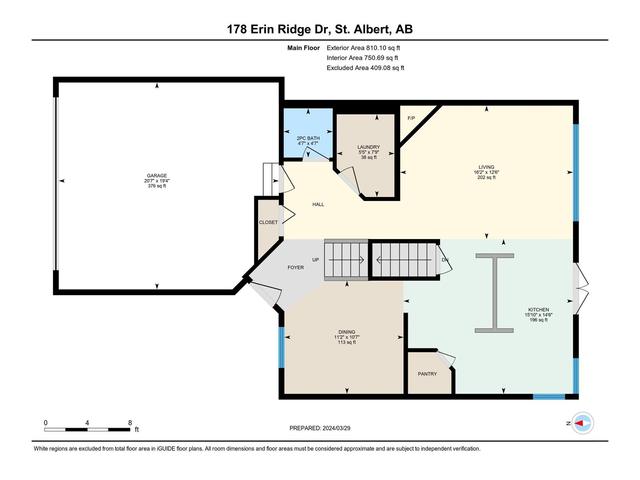 178 Erin Ridge Dr, House detached with 4 bedrooms, 3 bathrooms and null parking in St. Albert AB | Image 46