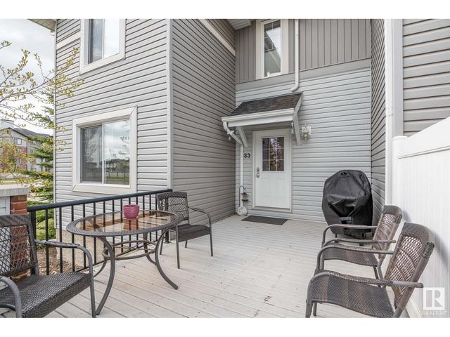 33 - 2336 Aspen Tr, House attached with 3 bedrooms, 2 bathrooms and null parking in Edmonton AB | Image 7