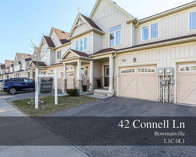 42 Connell Lane, House attached with 3 bedrooms, 3 bathrooms and 2 parking in Clarington ON | Image 1