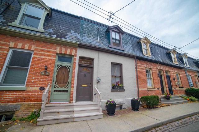 7 Alpha Ave, House attached with 3 bedrooms, 1 bathrooms and 1 parking in Toronto ON | Image 1