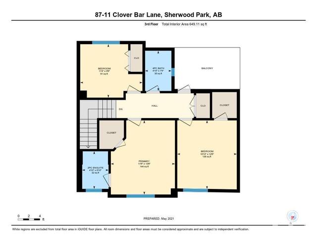 87 - 11 Clover Bar Ln, House attached with 3 bedrooms, 2 bathrooms and null parking in Edmonton AB | Image 46