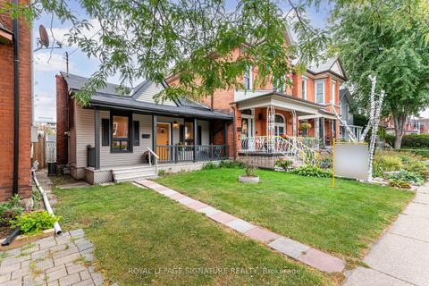 198 Mary St, House semidetached with 2 bedrooms, 1 bathrooms and 0 parking in Hamilton ON | Card Image