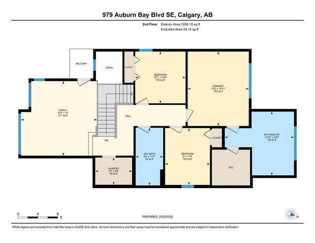 979 Auburn Bay Boulevard Se, House detached with 4 bedrooms, 3 bathrooms and 4 parking in Calgary AB | Image 49