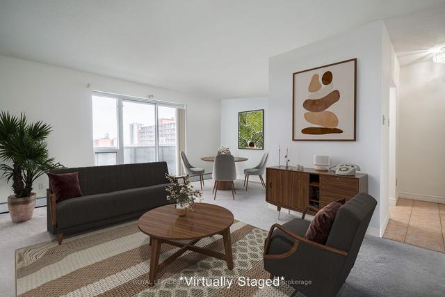 601 - 81 Charlton Ave E, Condo with 2 bedrooms, 1 bathrooms and 1 parking in Hamilton ON | Image 5