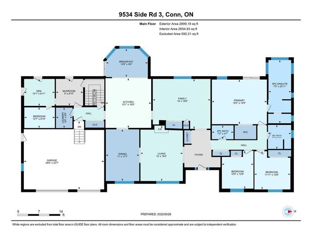 9534 Sideroad 3, Home with 4 bedrooms, 5 bathrooms and 8 parking in Wellington North ON | Image 30