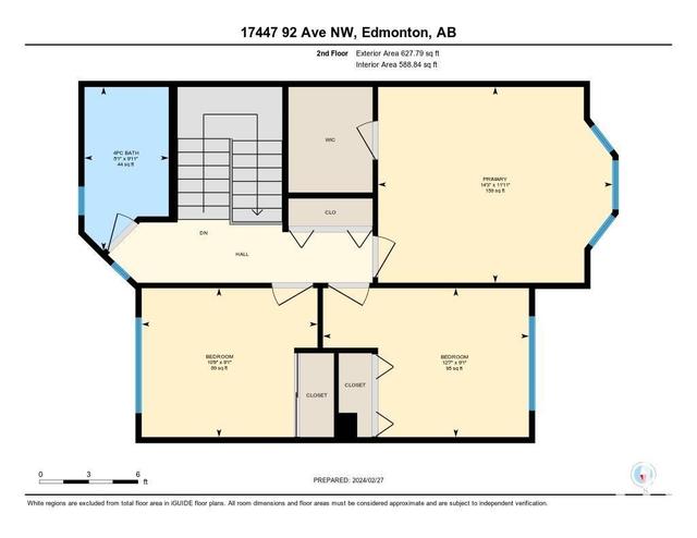 17447 92 Av Nw, House attached with 3 bedrooms, 1 bathrooms and null parking in Edmonton AB | Image 28