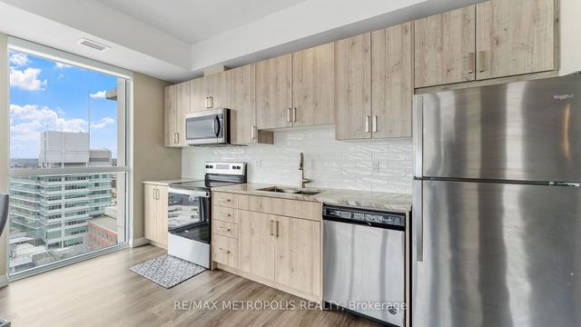 1510 - 60 Charles St W, Condo with 1 bedrooms, 1 bathrooms and 0 parking in Kitchener ON | Image 8