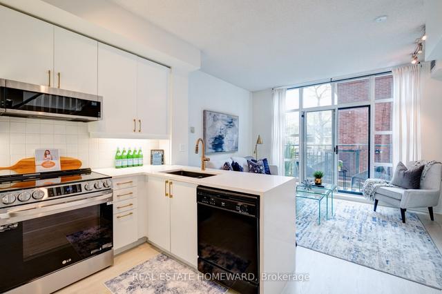 223 - 901 Queen St W, Condo with 1 bedrooms, 1 bathrooms and 0 parking in Toronto ON | Image 5