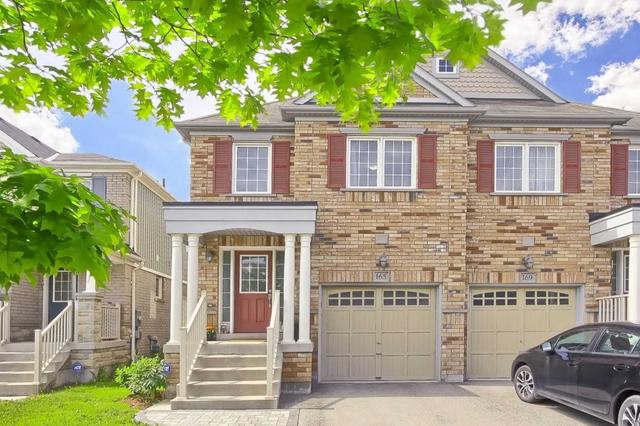 165 Meadowhawk Tr, House semidetached with 4 bedrooms, 3 bathrooms and 3 parking in Bradford West Gwillimbury ON | Card Image