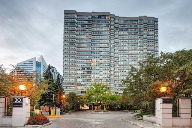 1216 - 30 Greenfield Ave, Condo with 1 bedrooms, 2 bathrooms and 1 parking in Toronto ON | Card Image