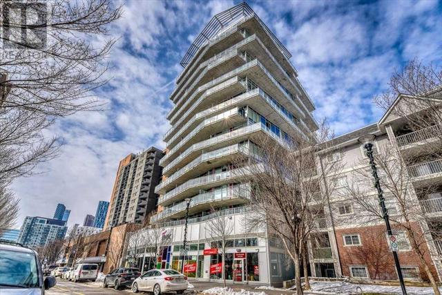 607, - 624 8 Avenue Se, Condo with 1 bedrooms, 1 bathrooms and null parking in Calgary AB | Image 1