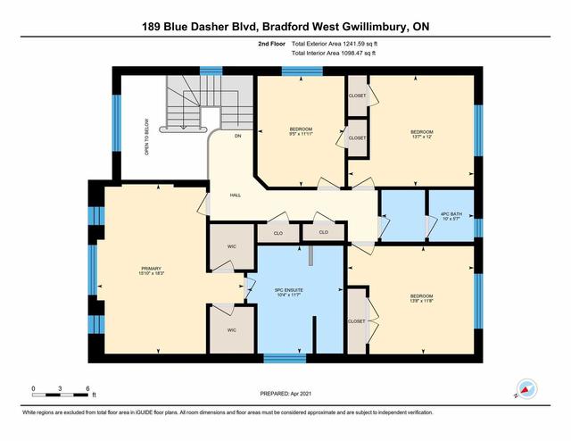 189 Blue Dasher Blvd, House detached with 4 bedrooms, 3 bathrooms and 4 parking in Bradford West Gwillimbury ON | Image 26